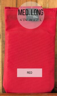 Medium Long 7in-Red