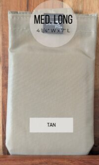 Medium Long 7in-Tan